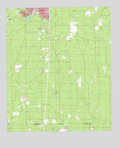 Crossett South, AR USGS Topographic Map
