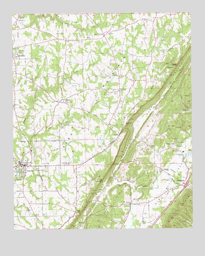 Crossville, AL USGS Topographic Map