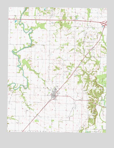 Crossville, IL USGS Topographic Map