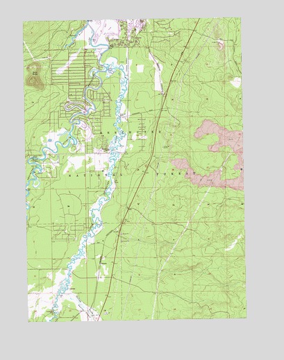 Anns Butte, OR USGS Topographic Map