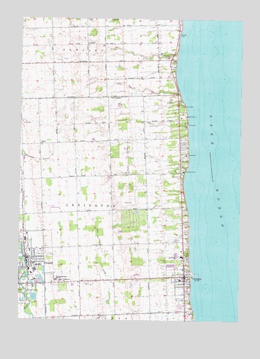 Croswell, MI USGS Topographic Map