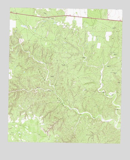 Croton Camp, TX USGS Topographic Map