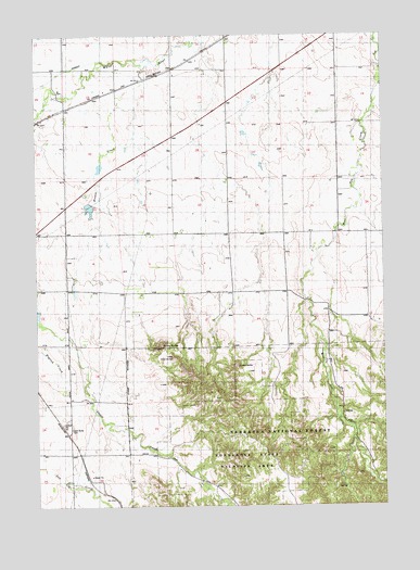 Crow Butte, NE USGS Topographic Map
