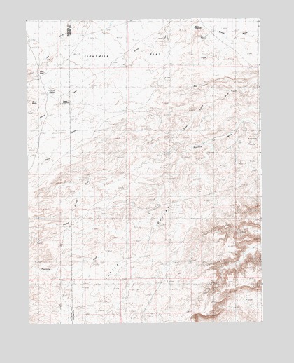 Crow Knoll, UT USGS Topographic Map