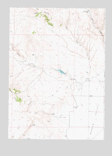Crowley, OR USGS Topographic Map