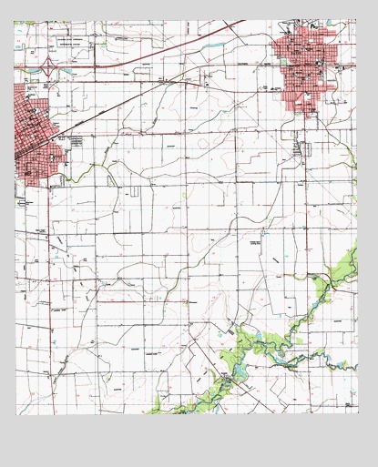 Crowley East, LA USGS Topographic Map
