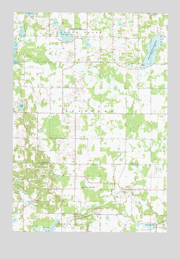 Crown, MN USGS Topographic Map