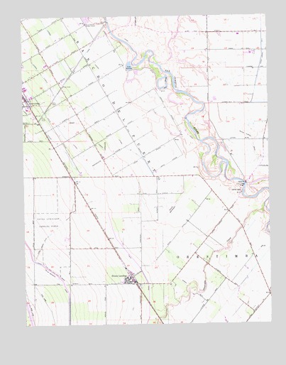 Crows Landing, CA USGS Topographic Map