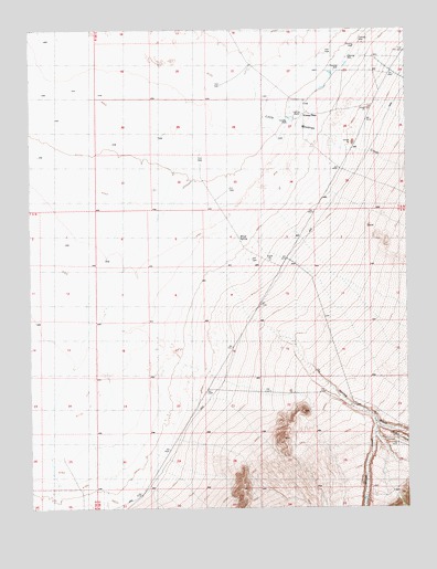 Crows Nest, NV USGS Topographic Map