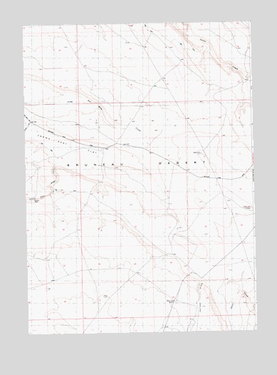 Crows Nest, ID USGS Topographic Map