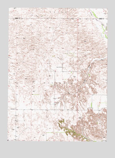 Anselmo NE, NE USGS Topographic Map