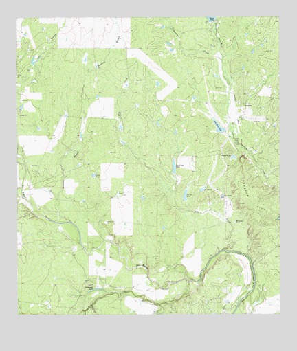 Crowther, TX USGS Topographic Map