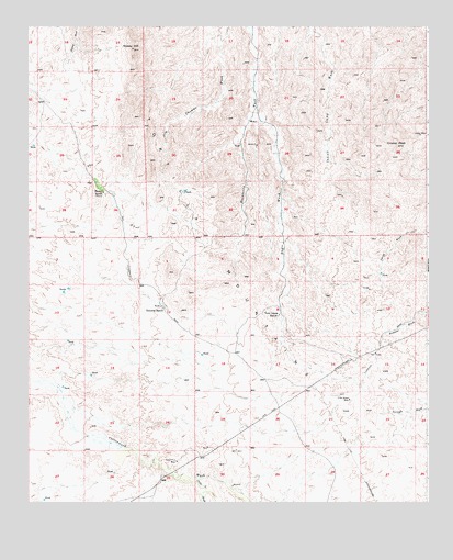 Crozier Peak, AZ USGS Topographic Map
