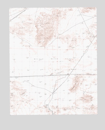 Crucero Hill, CA USGS Topographic Map
