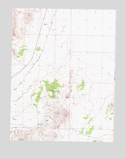 Cruz, UT USGS Topographic Map