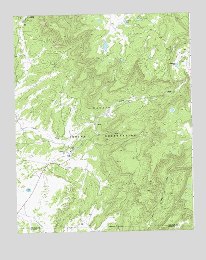 Crystal, NM USGS Topographic Map