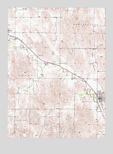 Ansley, NE USGS Topographic Map