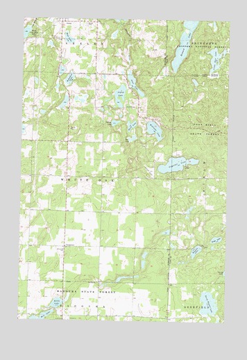 Crystal Lake, MN USGS Topographic Map
