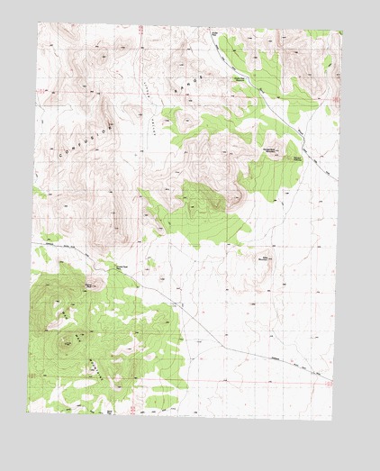 Crystal Peak, UT USGS Topographic Map