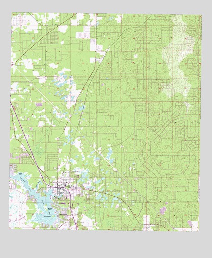 Crystal River, FL USGS Topographic Map
