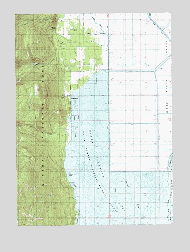 Crystal Spring, OR USGS Topographic Map