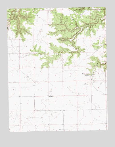 Cuates School, NM USGS Topographic Map