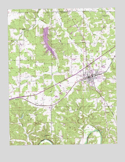 Cuba, MO USGS Topographic Map