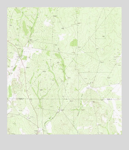 Cuevitas, TX USGS Topographic Map