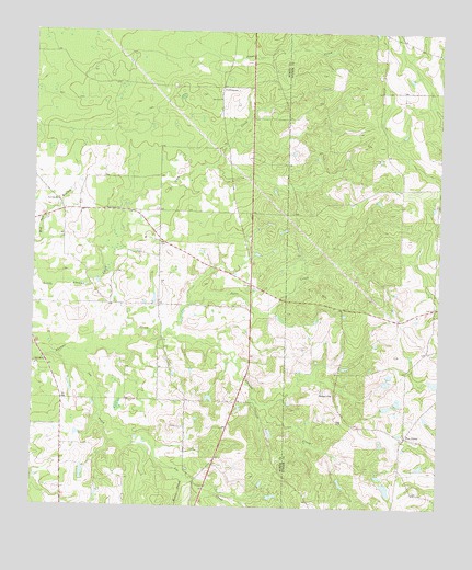 Cuffietown, GA USGS Topographic Map