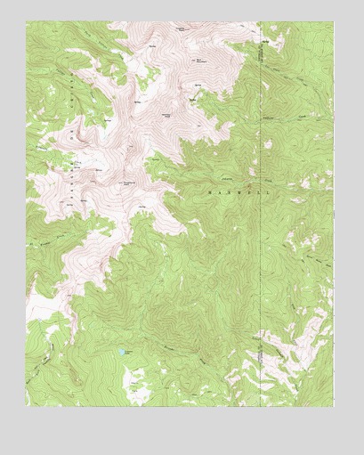 Culebra Peak, CO USGS Topographic Map