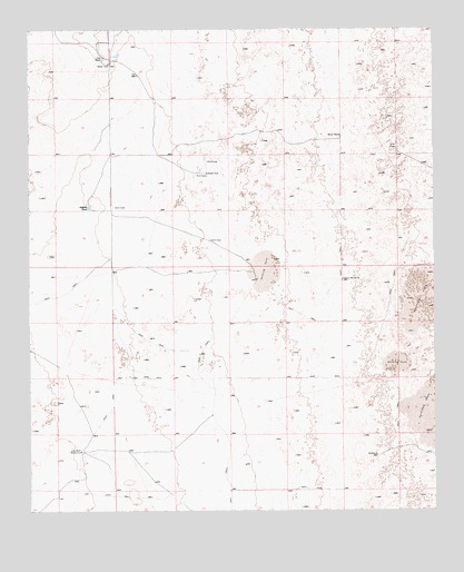 Culp Ranch, NM USGS Topographic Map