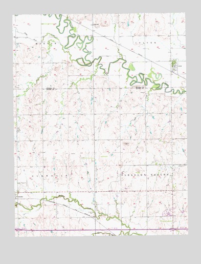 Culver, KS USGS Topographic Map