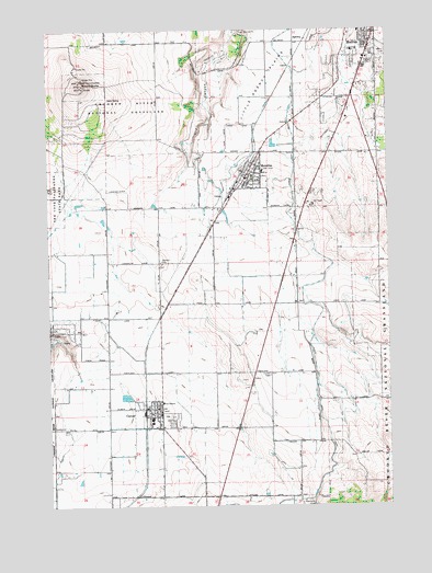 Culver, OR USGS Topographic Map