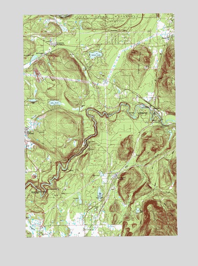 Cumberland, WA USGS Topographic Map