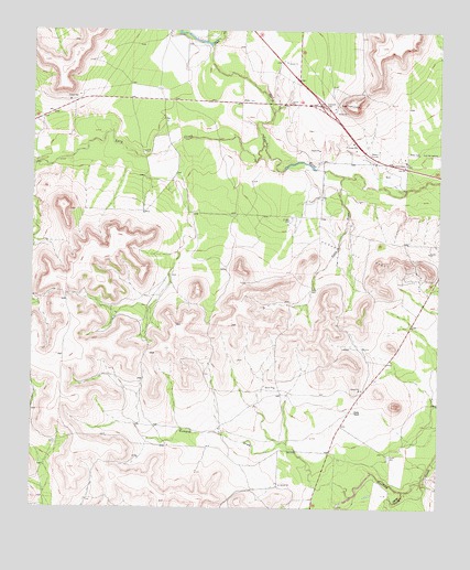 Cumbie Draw, TX USGS Topographic Map