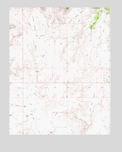 Ant Knoll, UT USGS Topographic Map