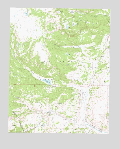 Cumbres, CO USGS Topographic Map
