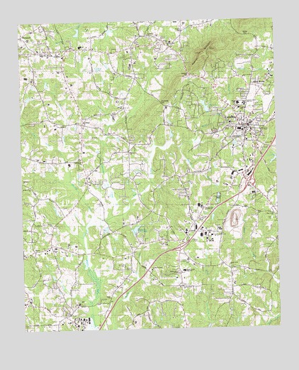 Cumming, GA USGS Topographic Map