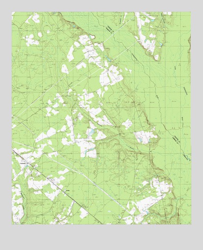 Cummings, SC USGS Topographic Map
