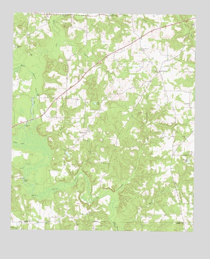 Cunningham Creek, TX USGS Topographic Map