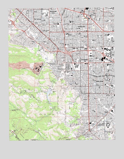 Cupertino, CA USGS Topographic Map