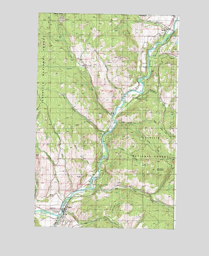 Curlew, WA USGS Topographic Map