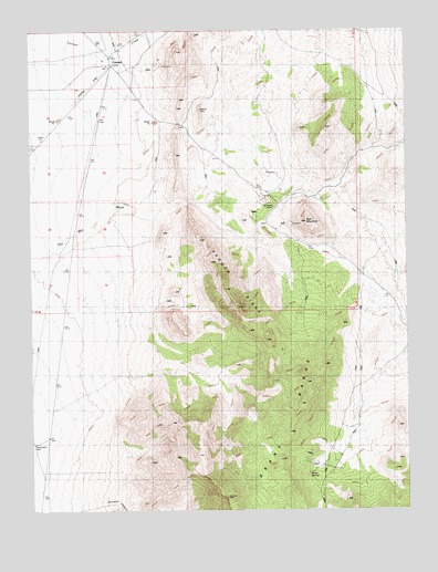 Currant, NV USGS Topographic Map