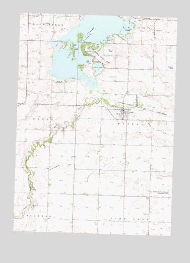 Currie, MN USGS Topographic Map