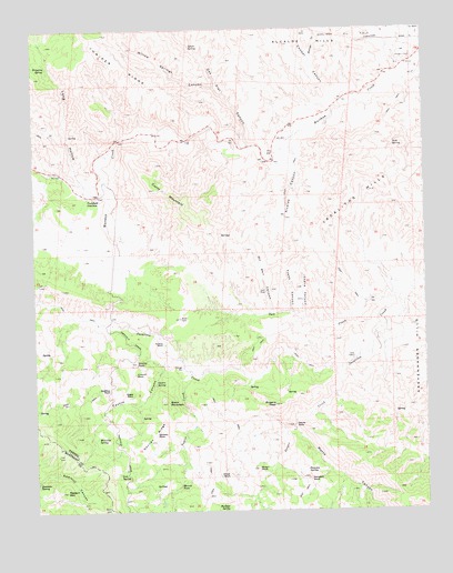 Curry Mountain, CA USGS Topographic Map