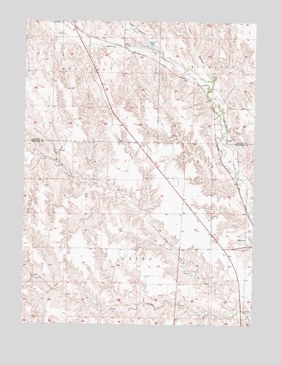 Curtis NW, NE USGS Topographic Map