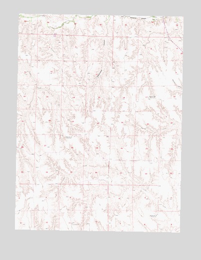 Curtis SE, NE USGS Topographic Map