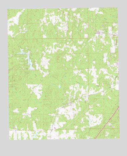 Cusseta, AL USGS Topographic Map