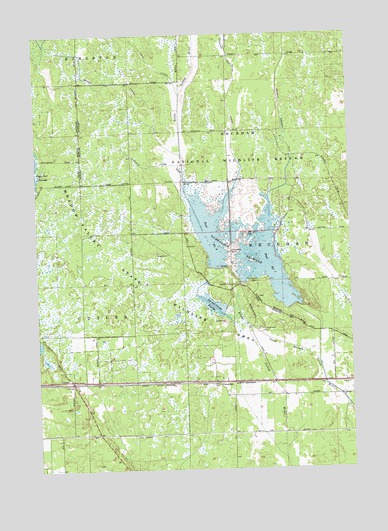 Cutler, WI USGS Topographic Map