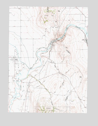 Cutler Dam, UT USGS Topographic Map